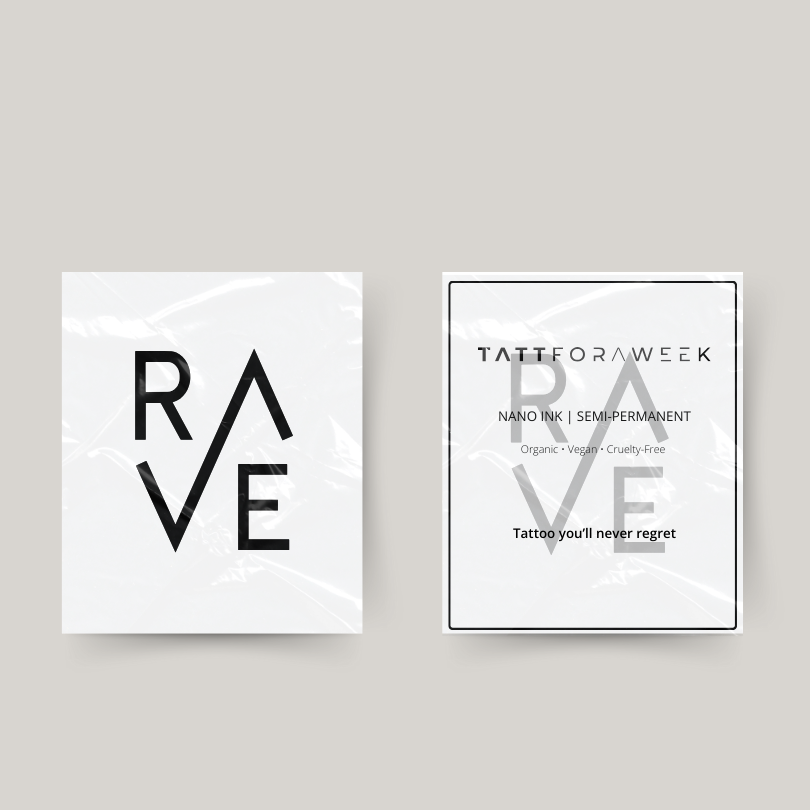 Tatuaje temporal rave