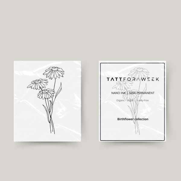 Significado del tatuaje de la flor de nacimiento de abril