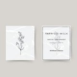 Tatuajes de flores de nacimiento