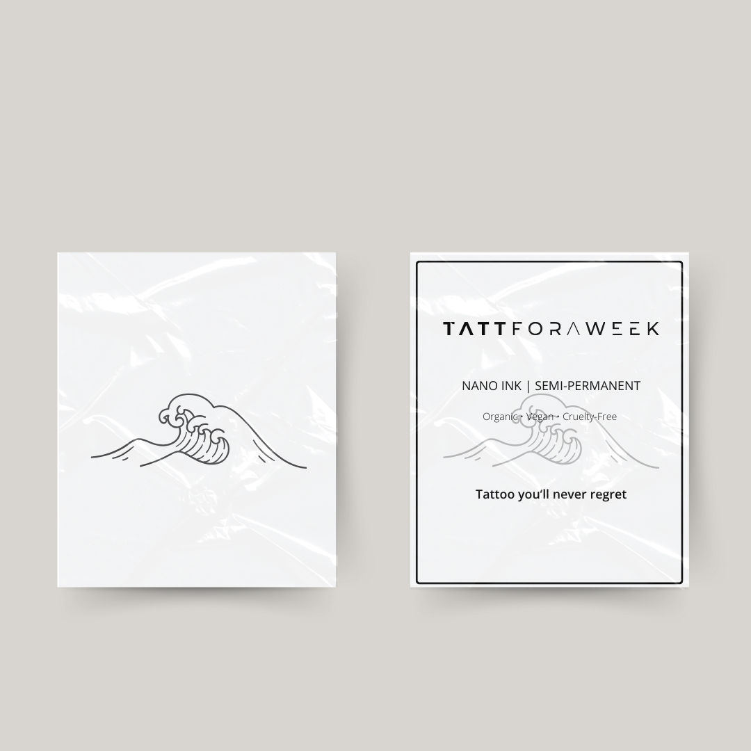 Ondas de tatuajes temporales