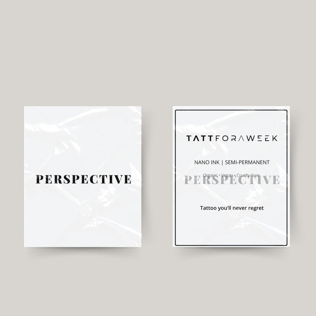 Perspectiva del tatuaje temporal