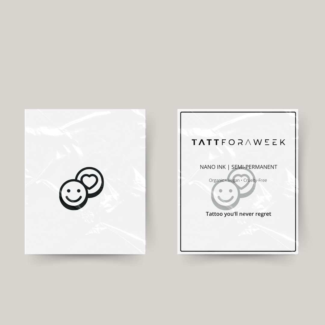 Tatuajes temporales en forma de pastillas