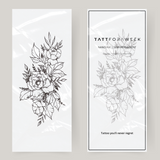 Manga de tatuaje temporal