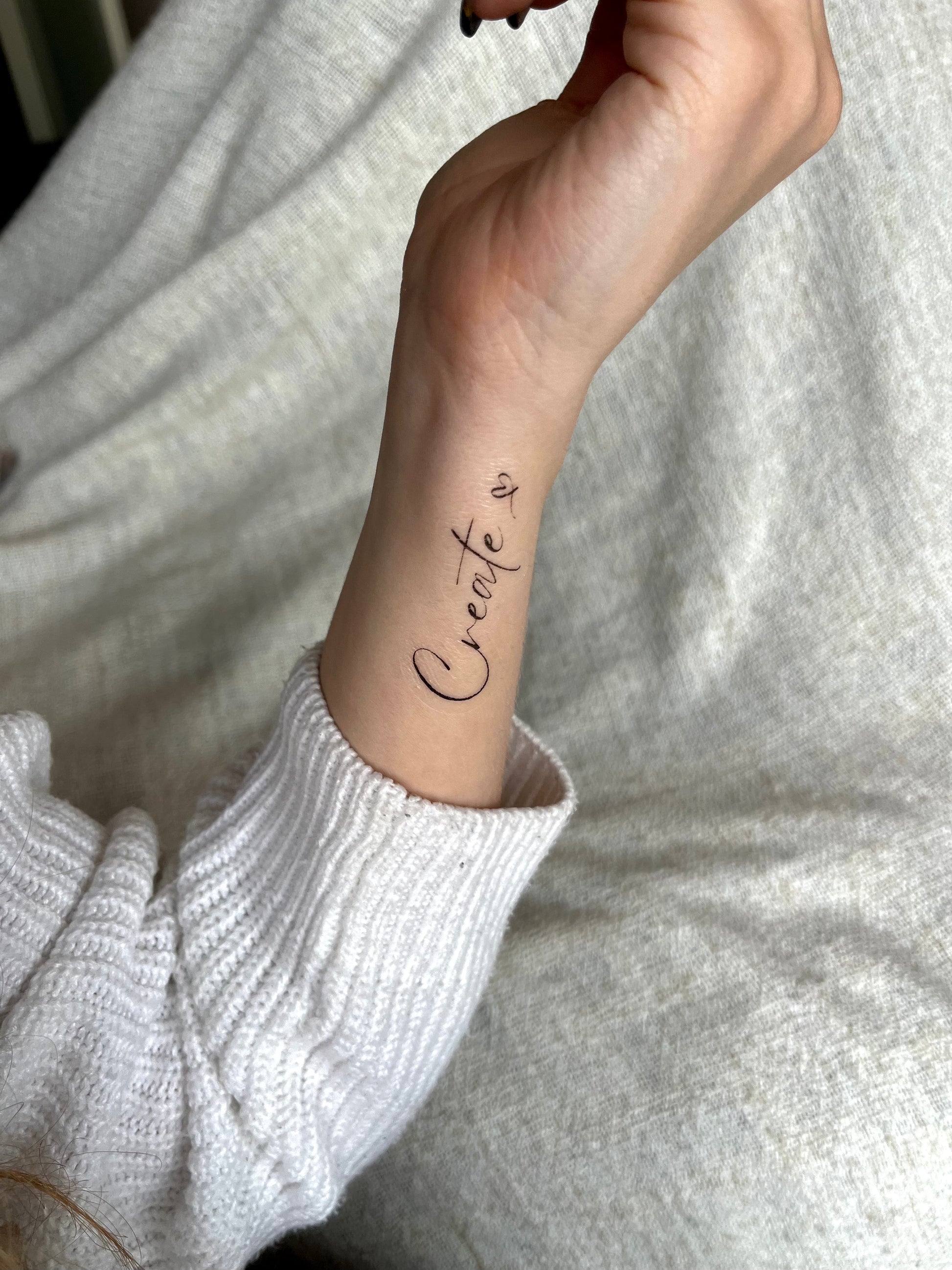 Tijdelijke tattoo met eigen ontwerp