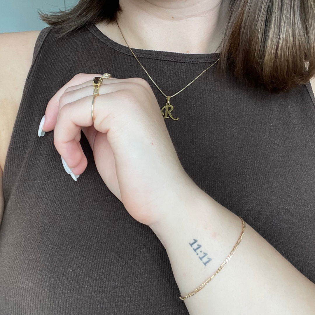 Tatuaje temporal 11:11
