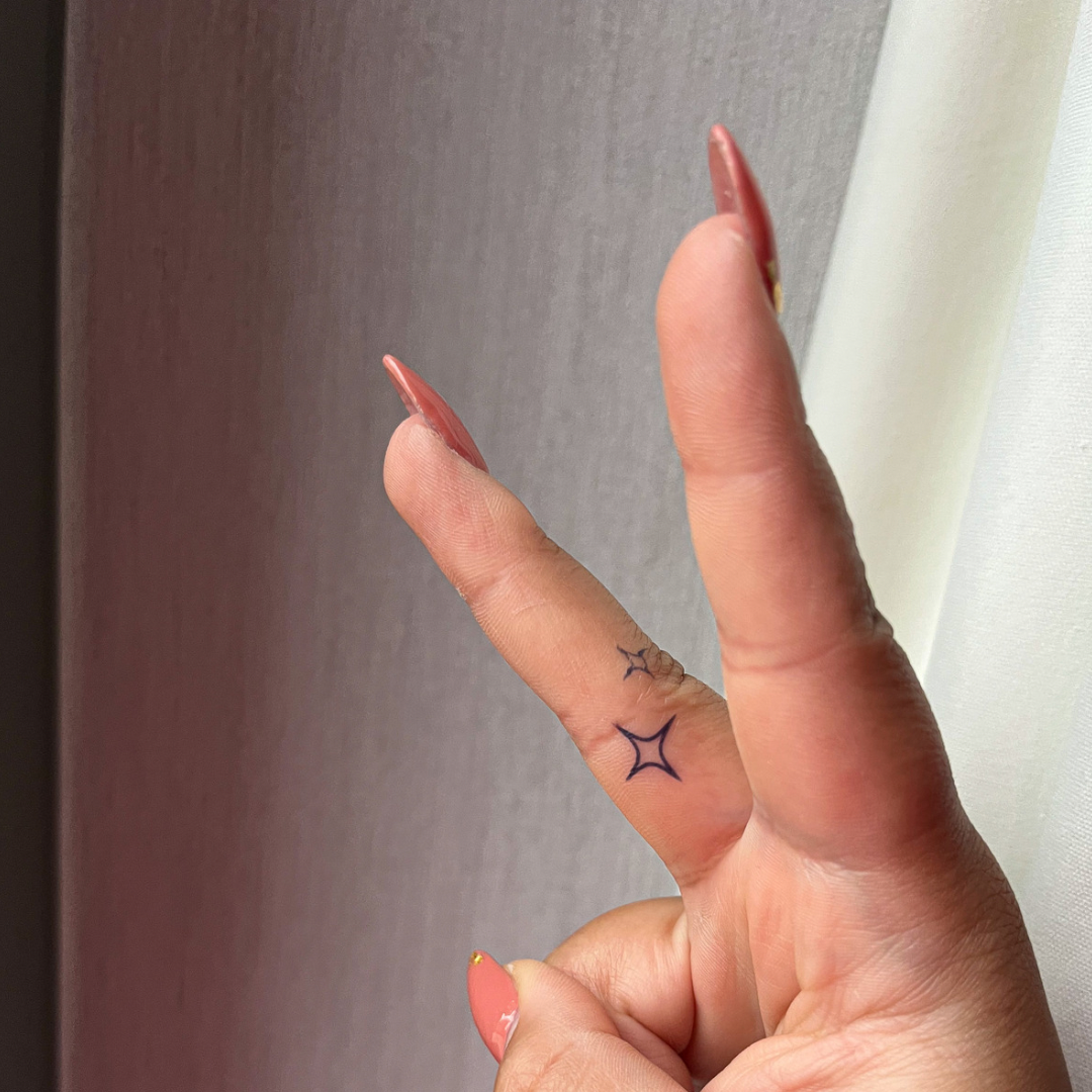 Brillo del tatuaje temporal