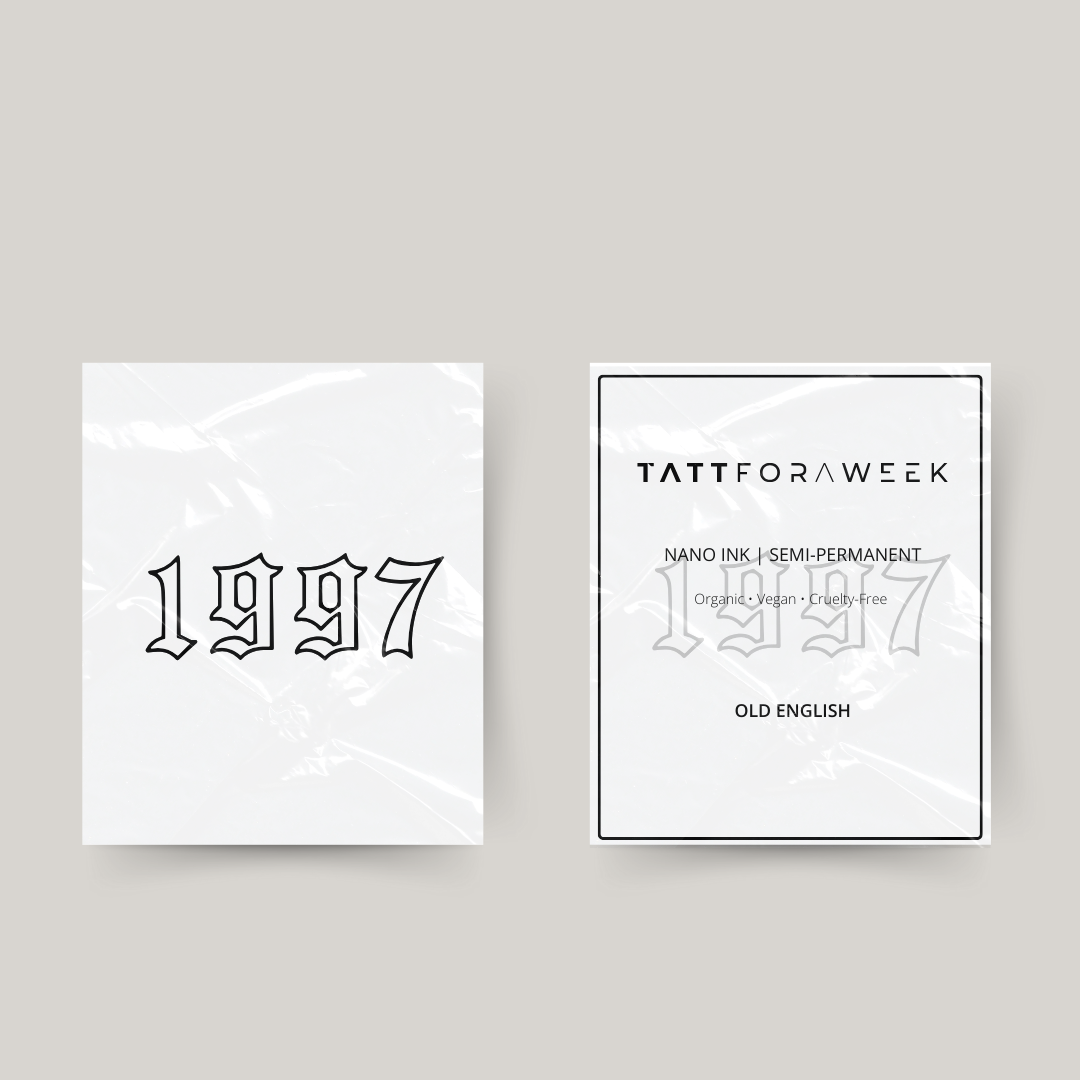 Tatuaje temporal 1997