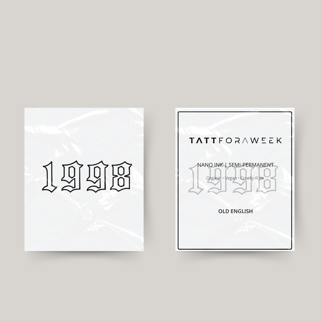 Tatuaje temporal 1998