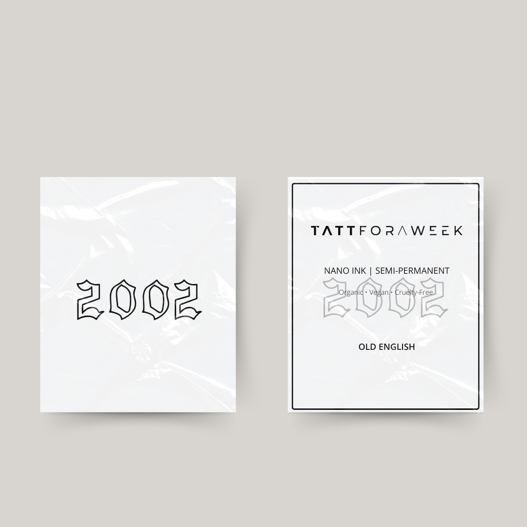 Tatuaje temporal 2002