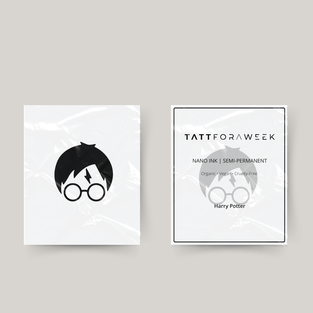 Tatuaje temporal Harry Potter