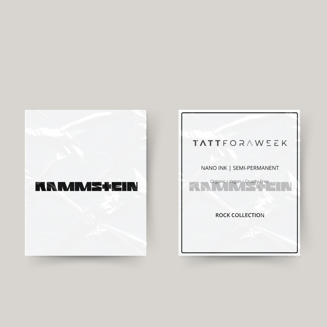 Tatuaje temporal Rammstein