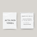 Tatuaje temporal acta non verba