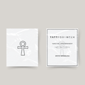 Tatuaje temporal ankh