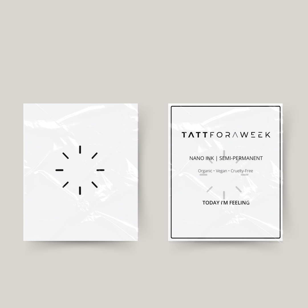 Tatuaje temporal inspirado