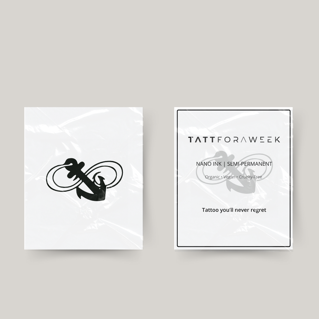 Tatuaje temporal infinito ancla