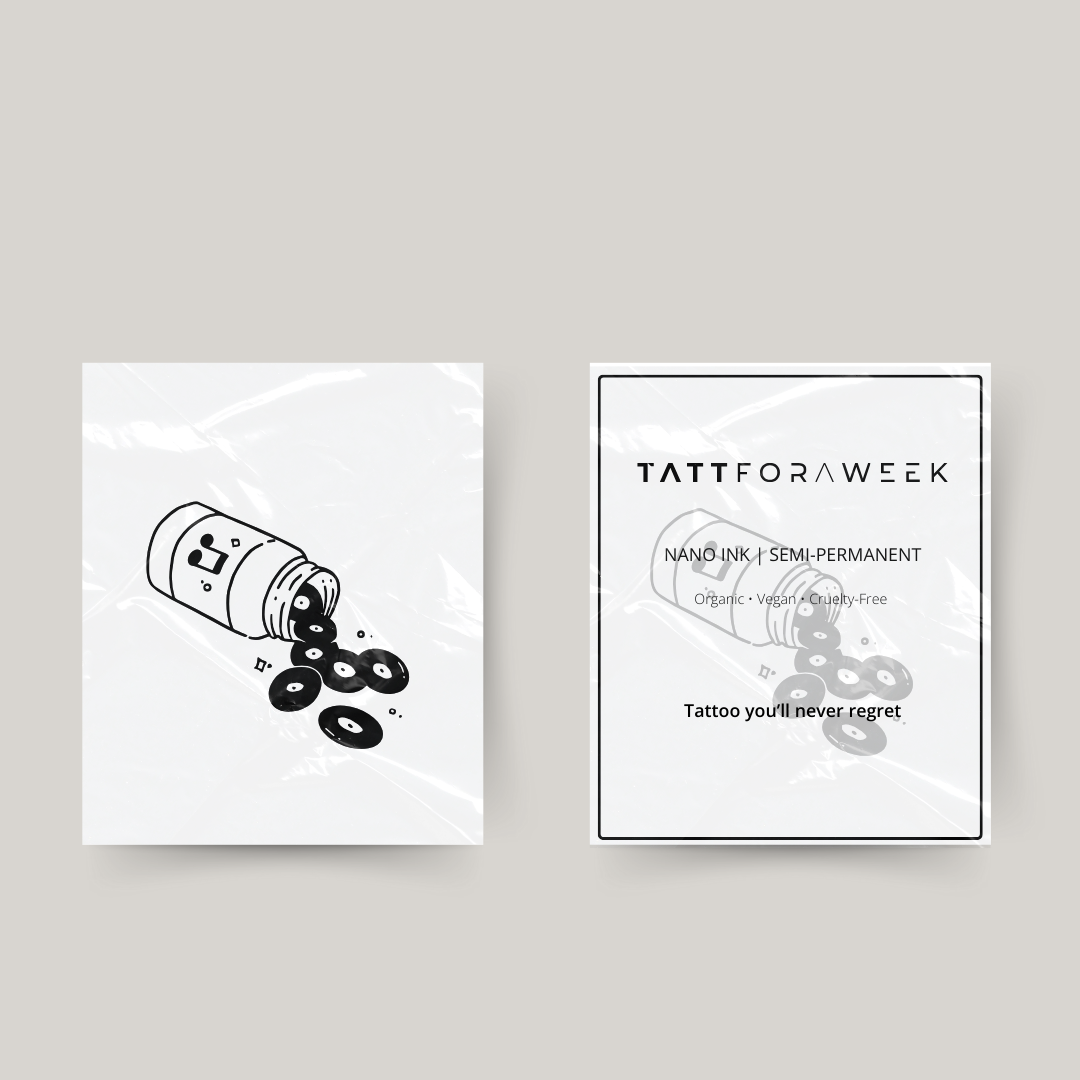 Tatuaje temporal música drogas