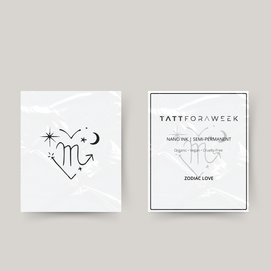 Tijdelijke tattoo zodiac love Scorpius