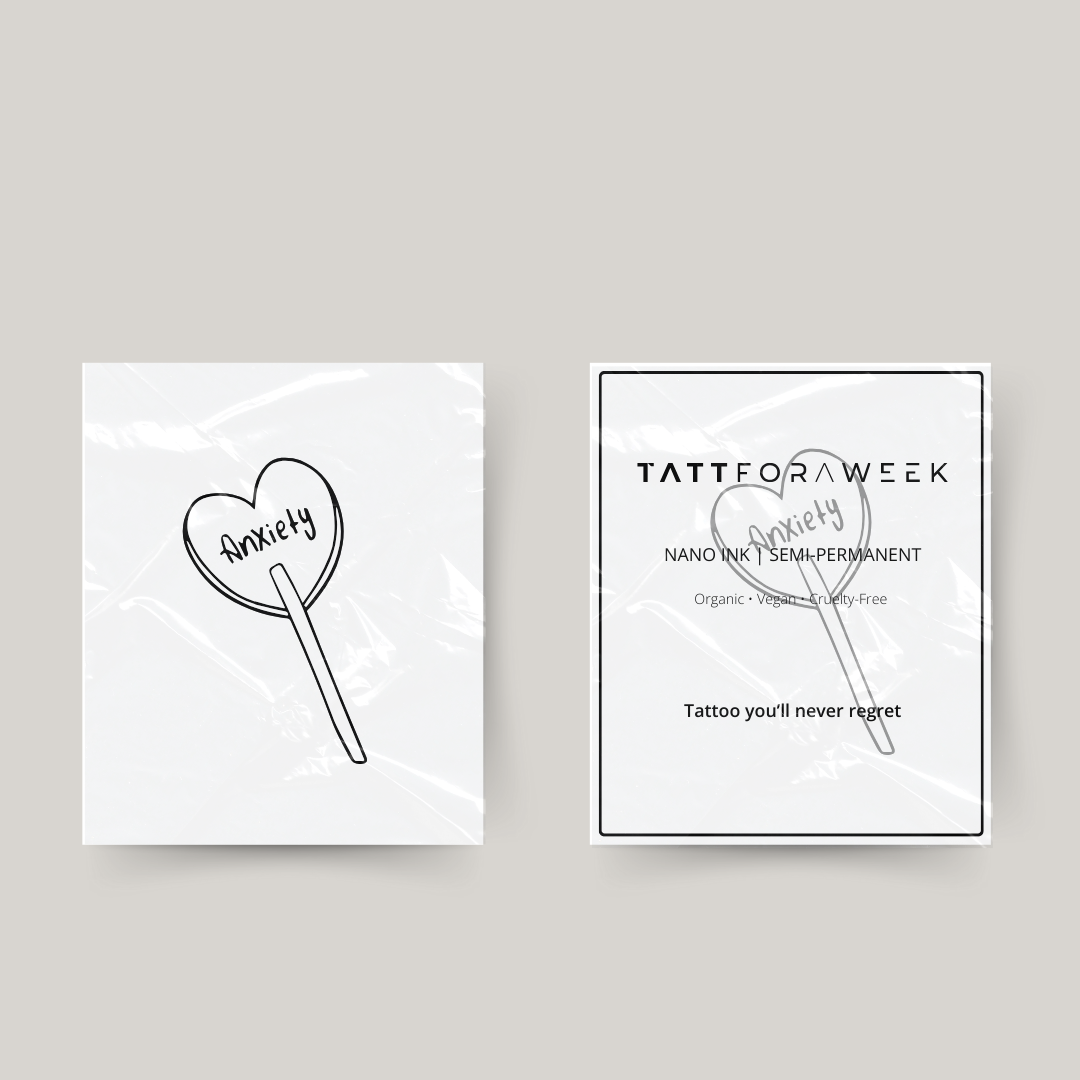 Tatuaje temporal ansiedad