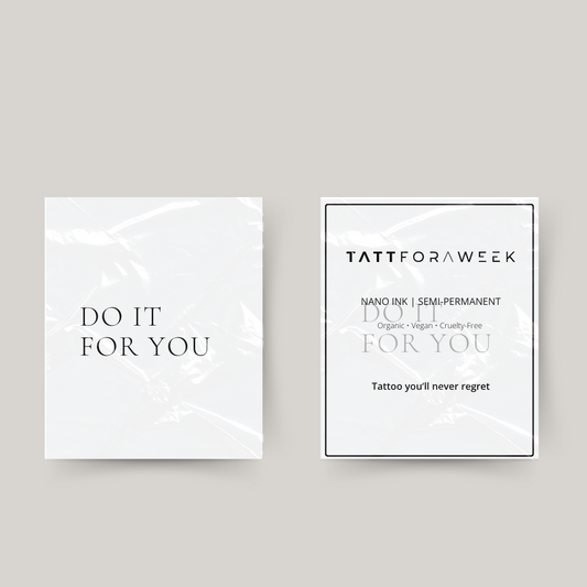 Tatuaje temporal hazlo por ti