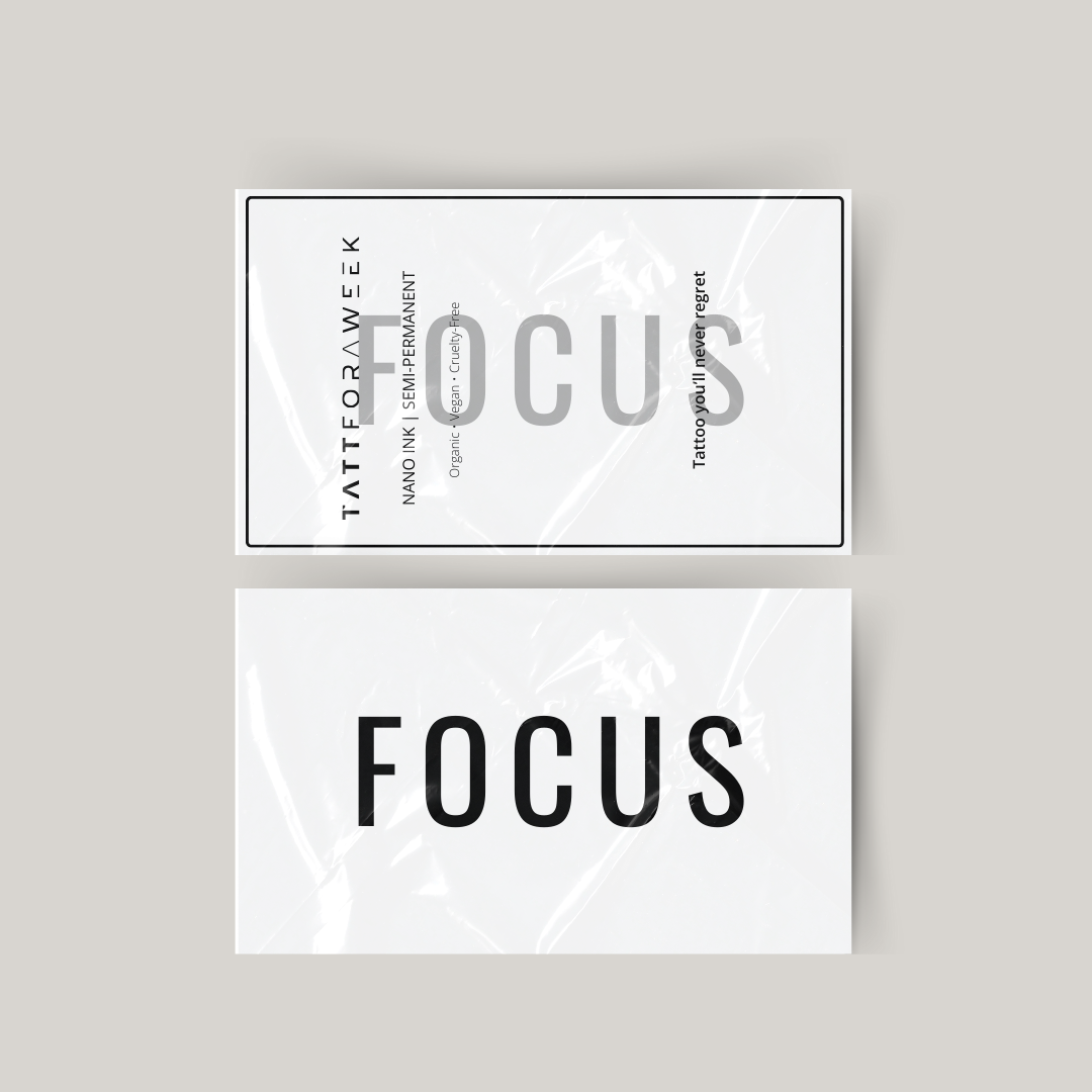 Enfoque de tatuaje temporal