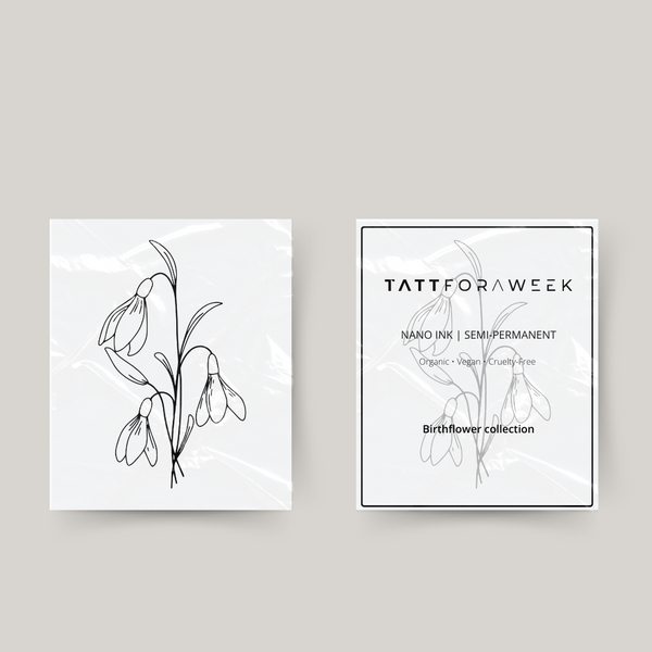 Significado del tatuaje de la flor de nacimiento de enero