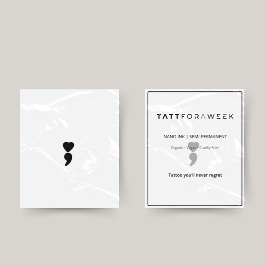 Tatuaje temporal amor coma