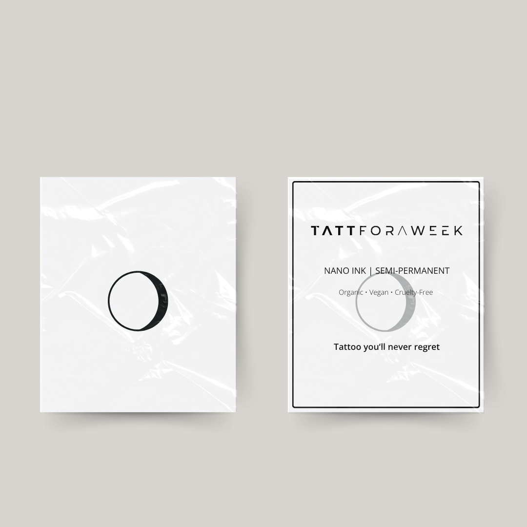 Tatuaje temporal fase lunar III