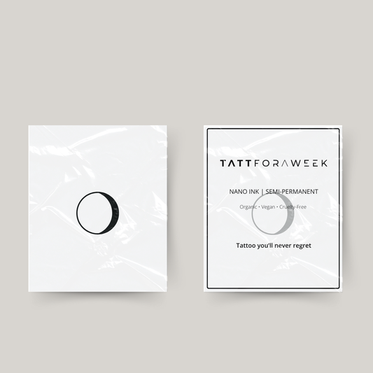 Tatuaje temporal fase lunar III