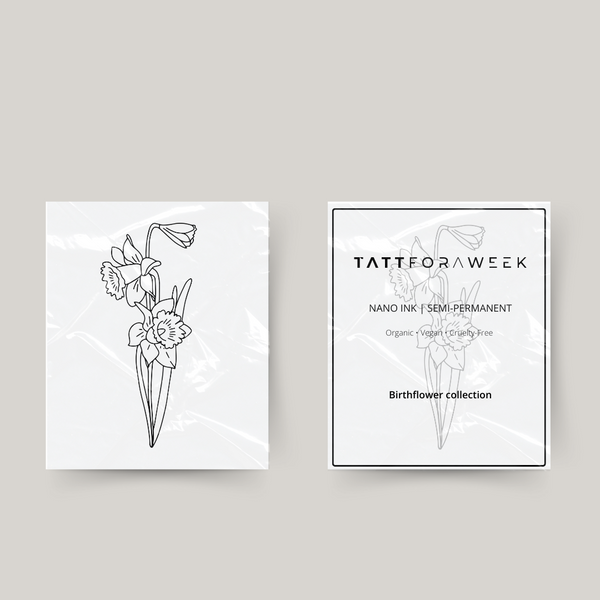 Significado del tatuaje de la flor de nacimiento de marzo