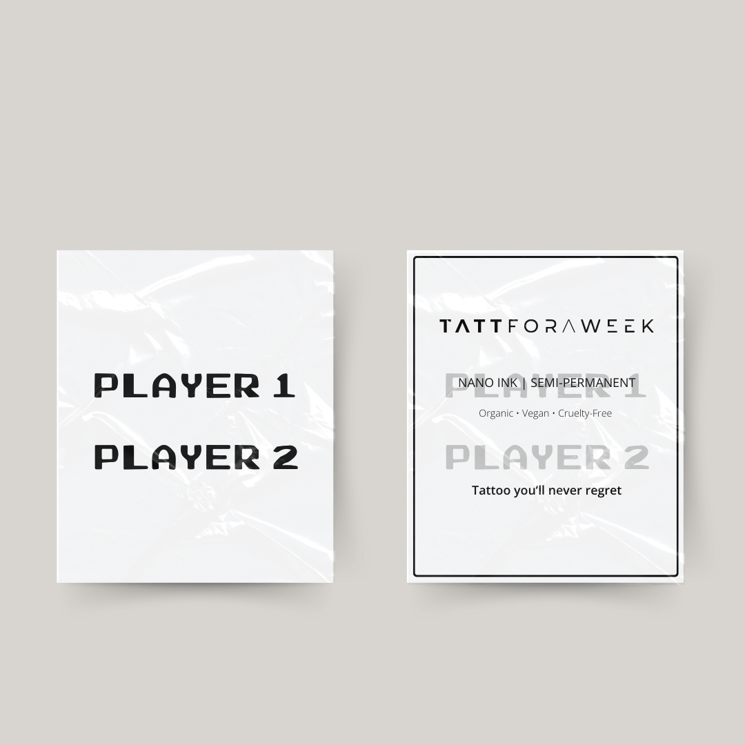 Tatuaje temporal de emparejamiento para jugadores