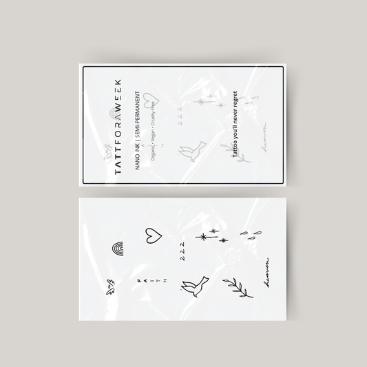 Paquete de tatuajes temporales heaven