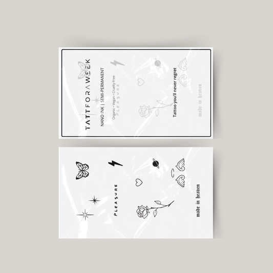 Paquete de tatuajes temporales placer