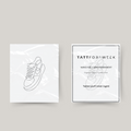 Zapatillas con tatuajes temporales