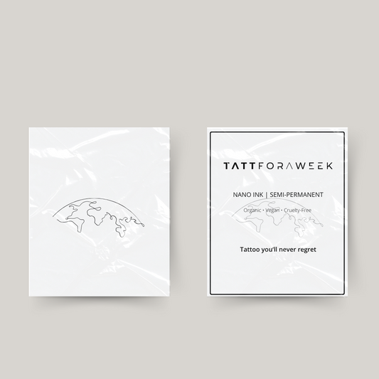 Tatuaje temporal tierra