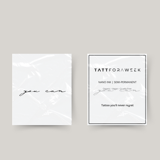 Tatuaje temporal que puedes