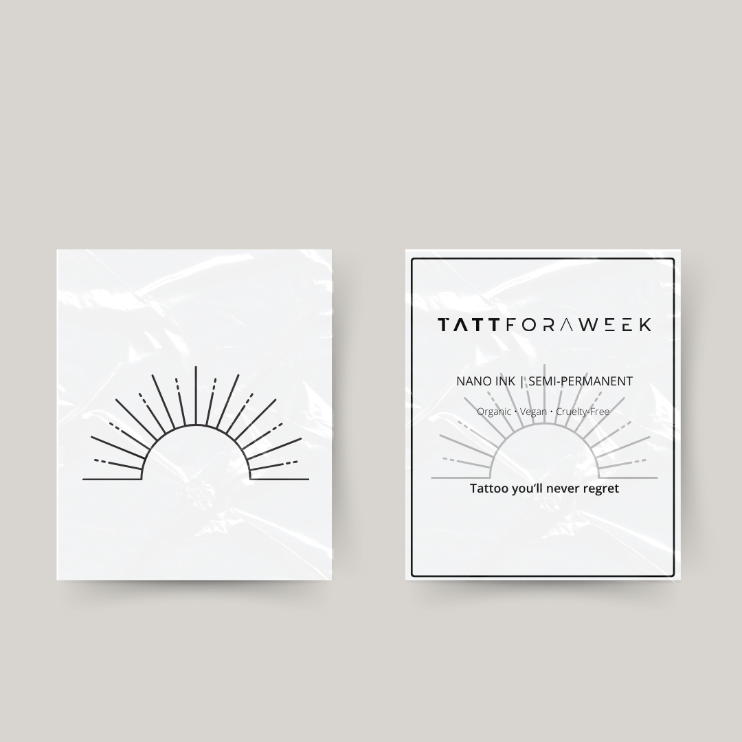 Sol de tatuaje temporal