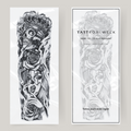 Nep tatuaje manga calavera