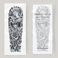 Libertad de manga de tatuaje falso