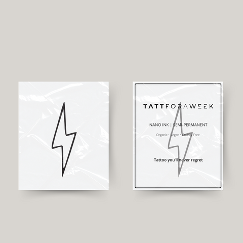 Rayo de tatuaje temporal