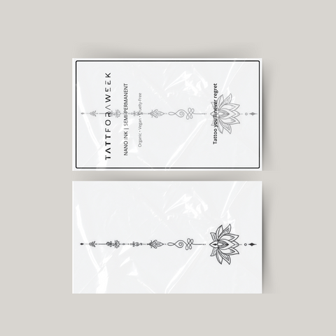 Tatuaje temporal unalome