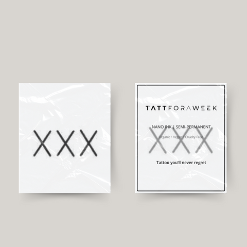 tatuaje temporal xxx